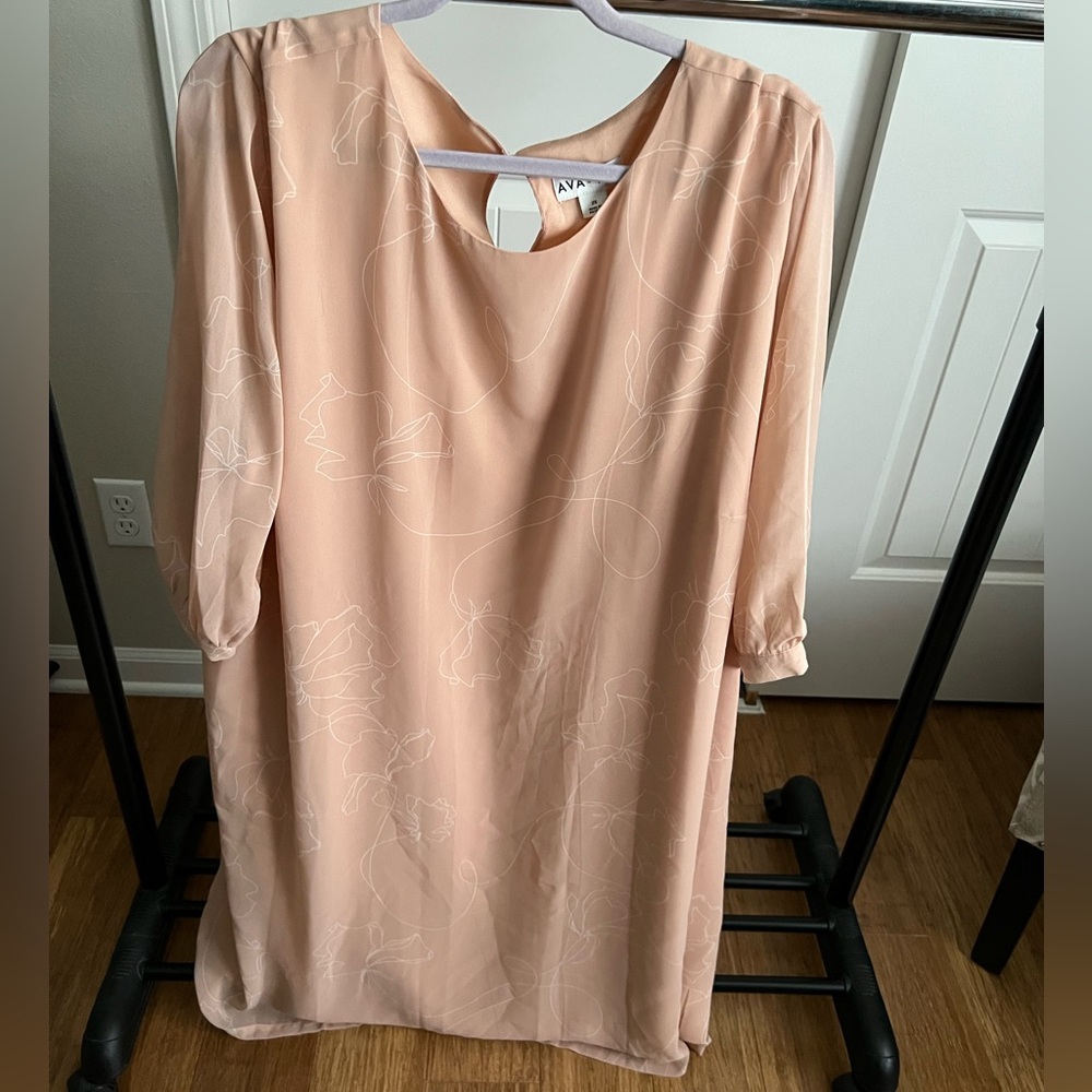 NWOT Peach dress